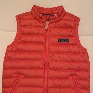 Girls Patagonia Down Vest - Size 4T - Bright Pink